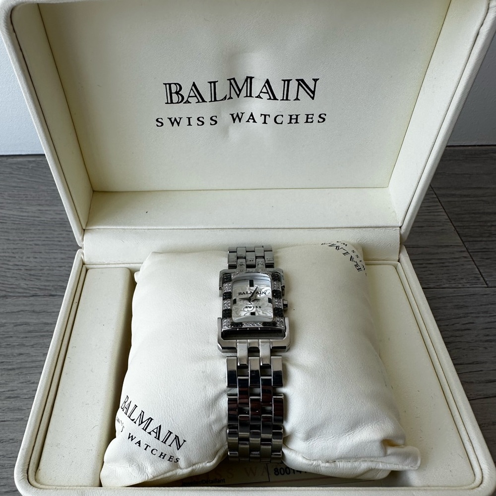 Balmain Diamond Tank Watch